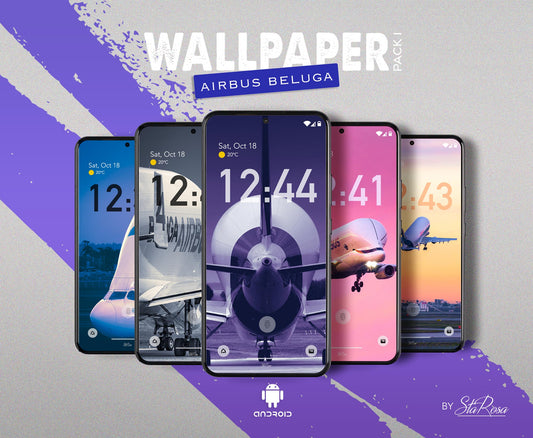 Airbus Beluga Wallpaper Pack