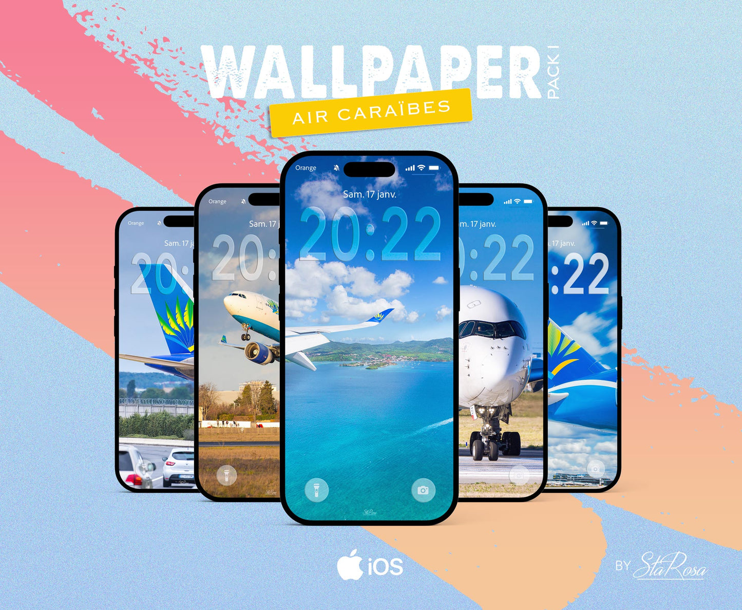 Air Caraïbes Wallpaper Pack